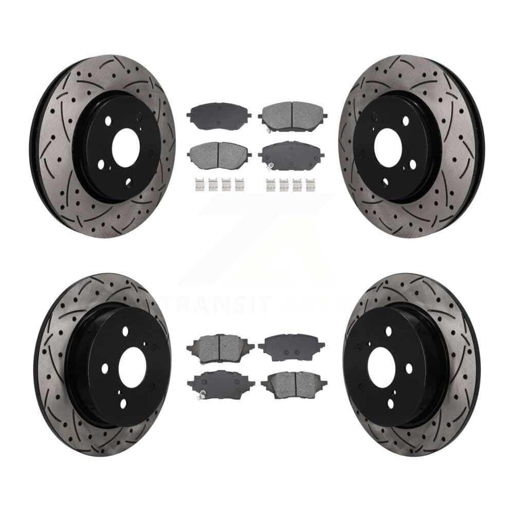 Transit Auto - KDS-101586 - Front and Rear Disc Brake Kits image 1