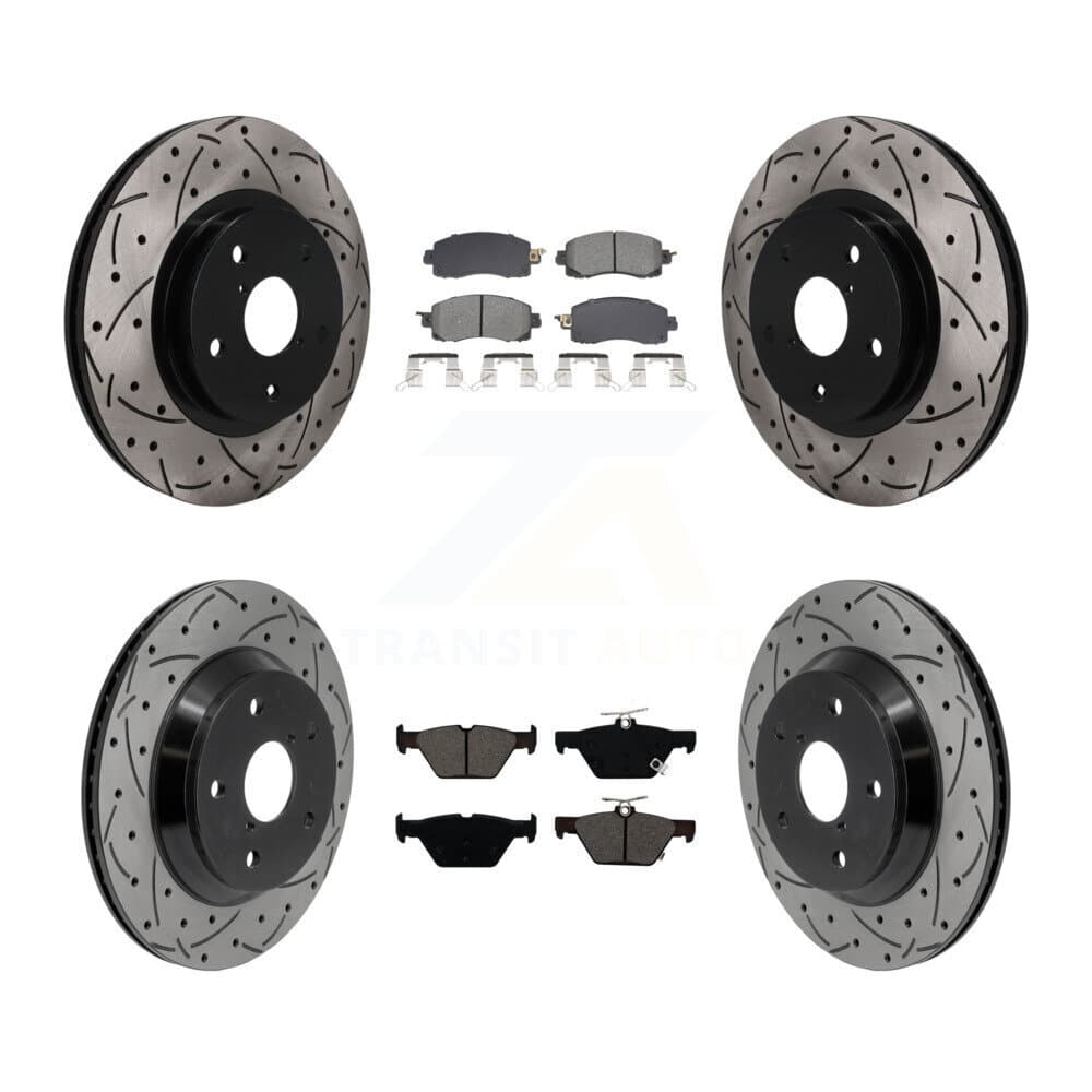 Transit Auto - KDS-101590 - Front and Rear Disc Brake Kits image 1
