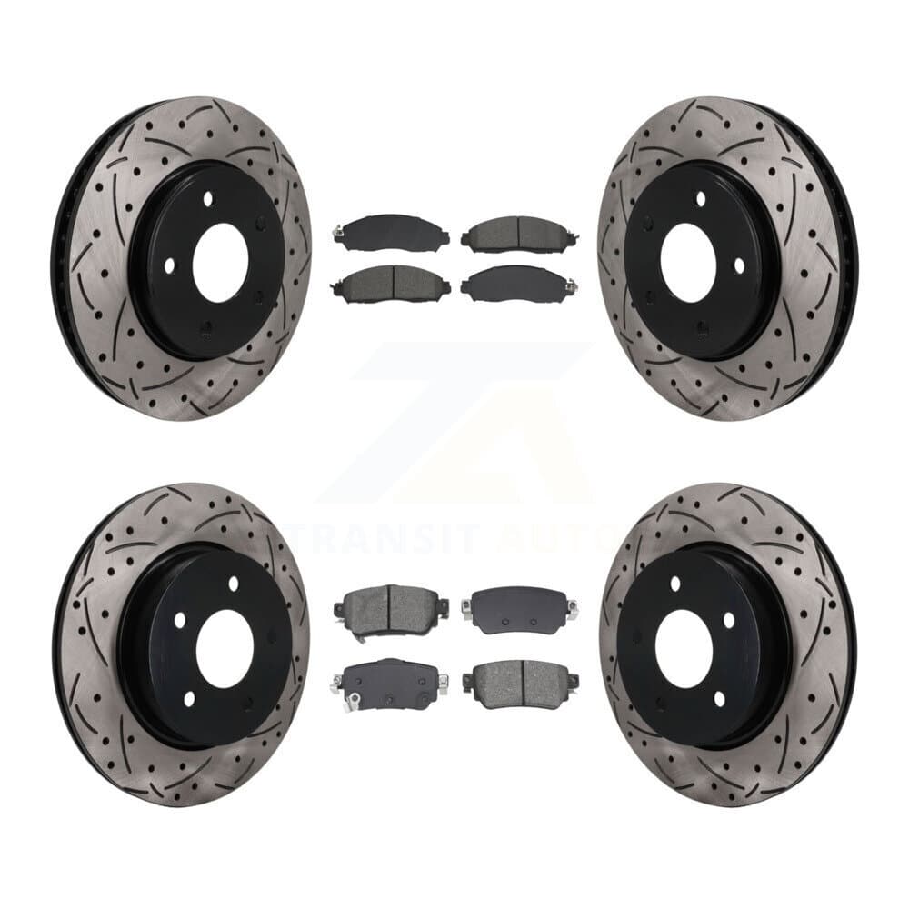 Transit Auto - KDS-101593 - Front and Rear Disc Brake Kits image 1