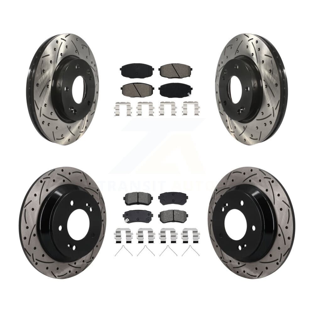Transit Auto - KDS-101603 - Front and Rear Disc Brake Kits image 1
