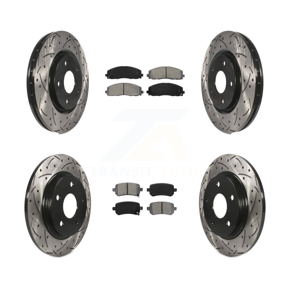 Transit Auto - KDS-101614 - Front and Rear Disc Brake Kits image 1