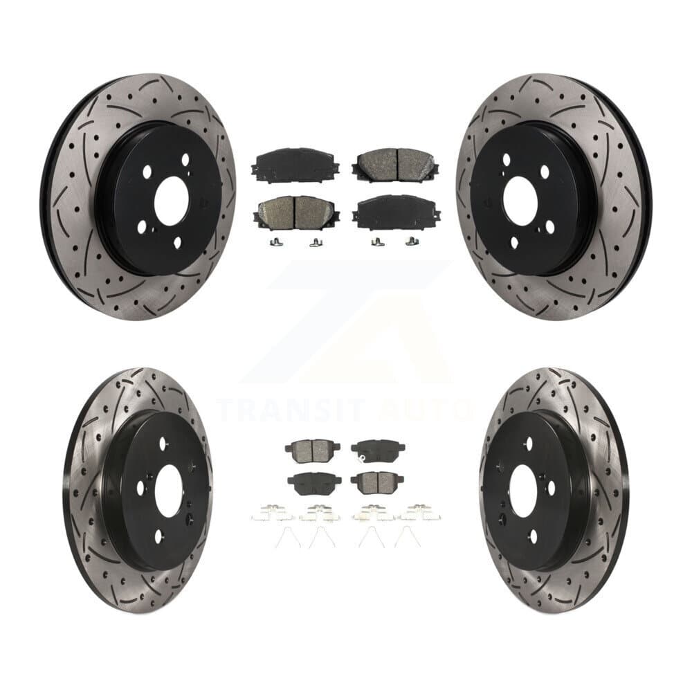 Transit Auto - KDS-101622 - Front and Rear Disc Brake Kits image 1