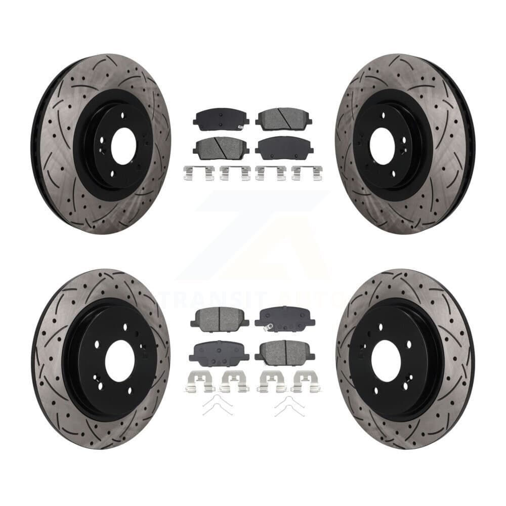Transit Auto - KDS-101627 - Front and Rear Disc Brake Kits image 1