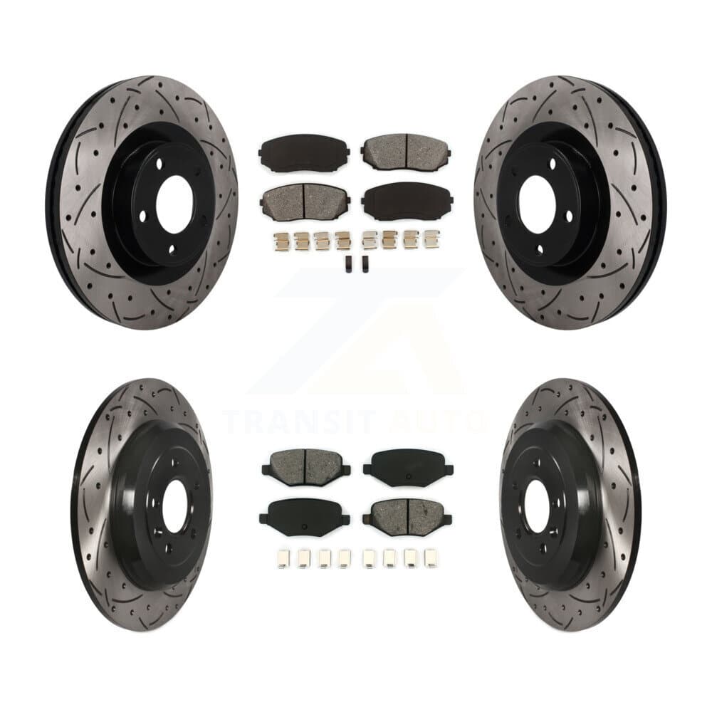 Transit Auto - KDS-101632 - Front and Rear Disc Brake Kits image 1