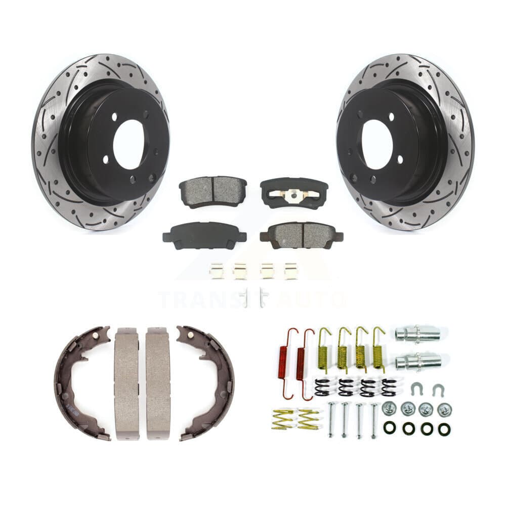 Transit Auto - KDS-101763 - Rear Disc Brake Kits image 1