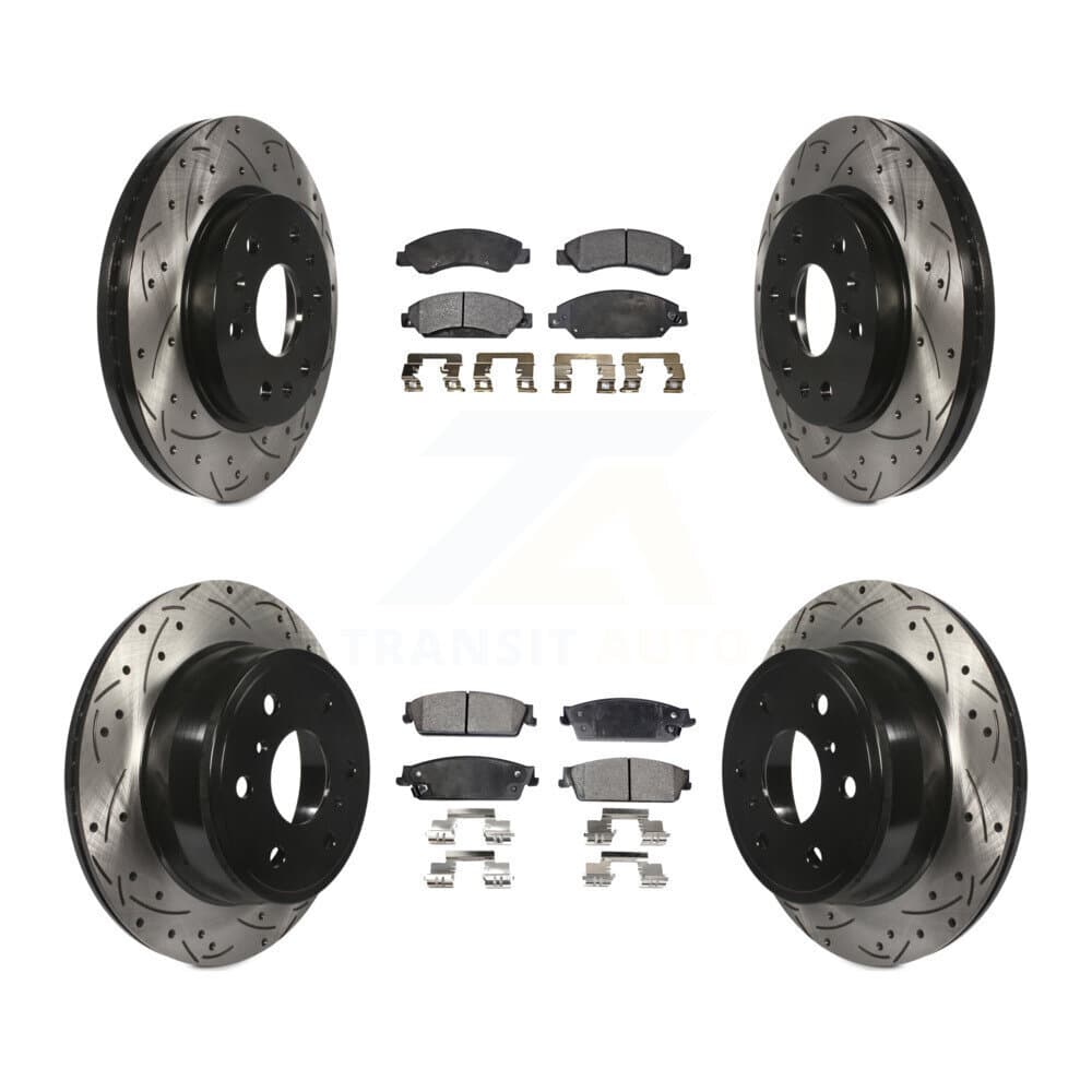 Transit Auto - KDT-100196 - Front and Rear Disc Brake Kits image 1