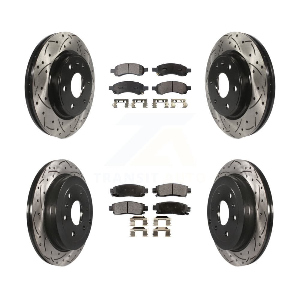 Transit Auto - KDT-100199 - Front and Rear Disc Brake Kits image 1