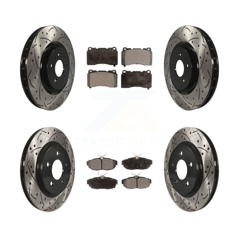 Transit Auto - KDT-100222 - Front and Rear Disc Brake Kits image 1
