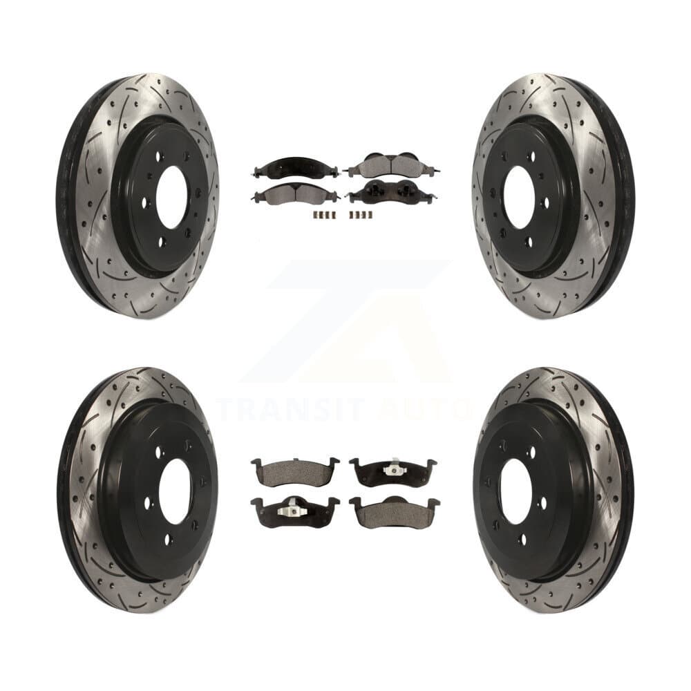 Transit Auto - KDT-100224 - Front and Rear Disc Brake Kits image 1