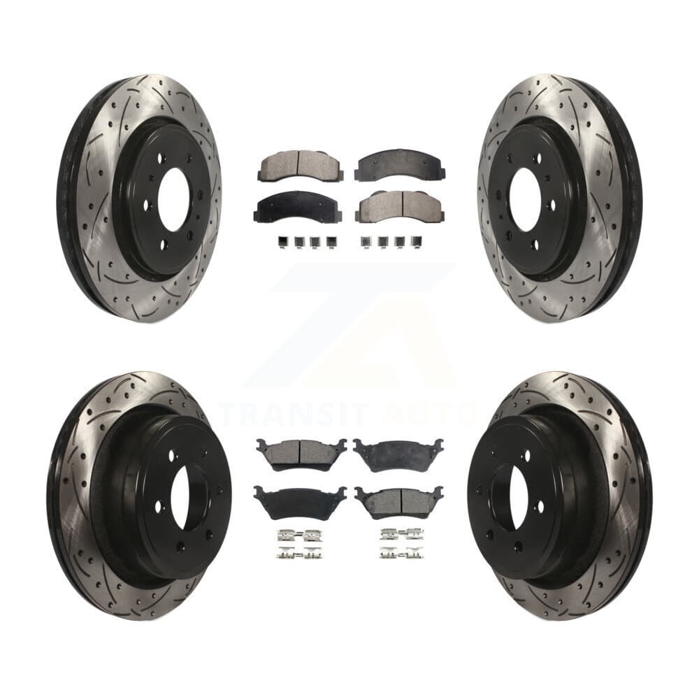 Transit Auto - KDT-100227 - Front and Rear Disc Brake Kits image 1