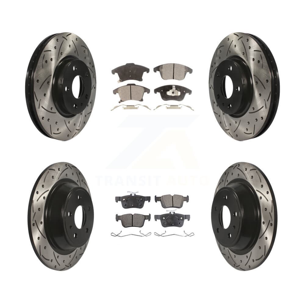 Transit Auto - KDT-100241 - Front and Rear Disc Brake Kits image 1