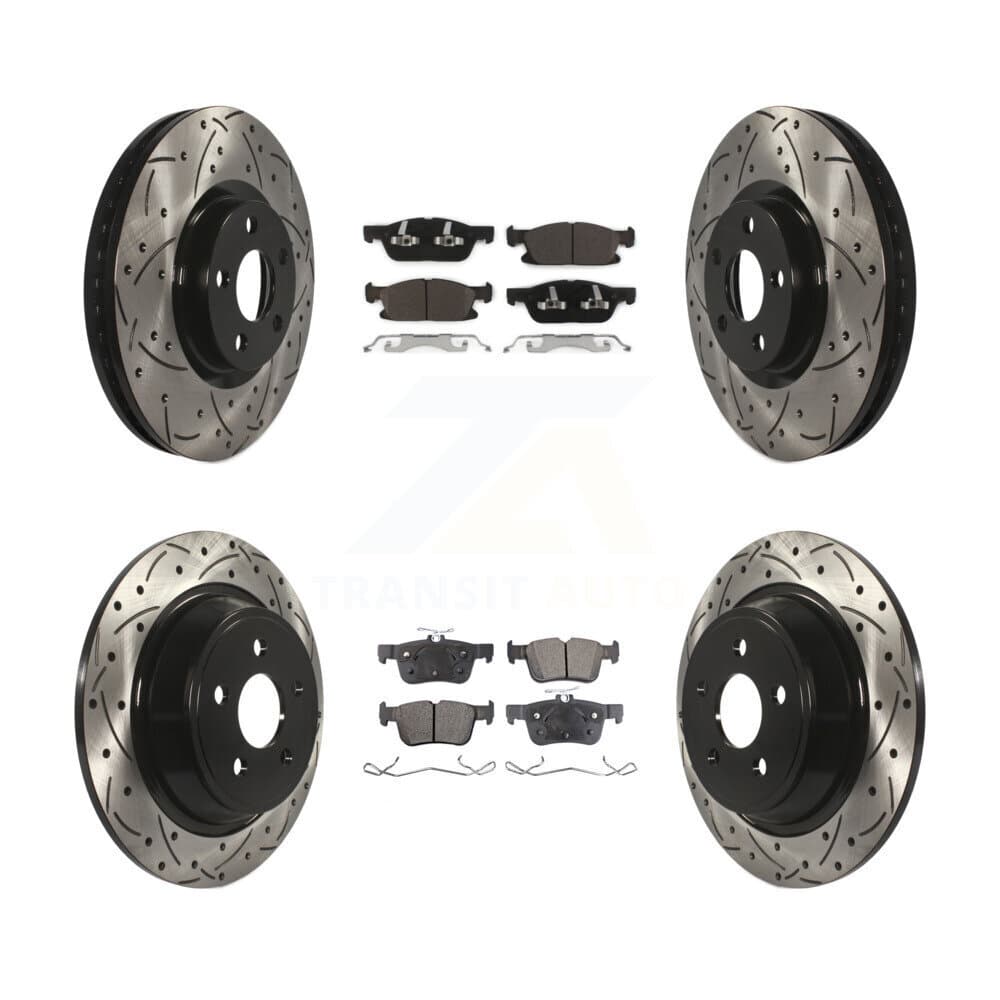 Transit Auto - KDT-100246 - Front and Rear Disc Brake Kits image 1