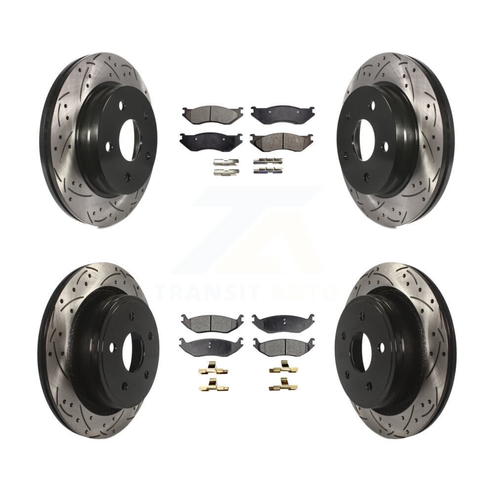 Transit Auto - KDT-100252 - Front and Rear Disc Brake Kits image 1