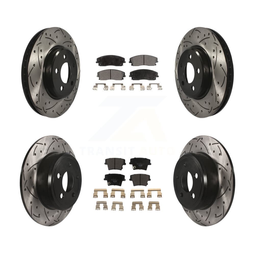 Transit Auto - KDT-100253 - Front and Rear Disc Brake Kits image 1