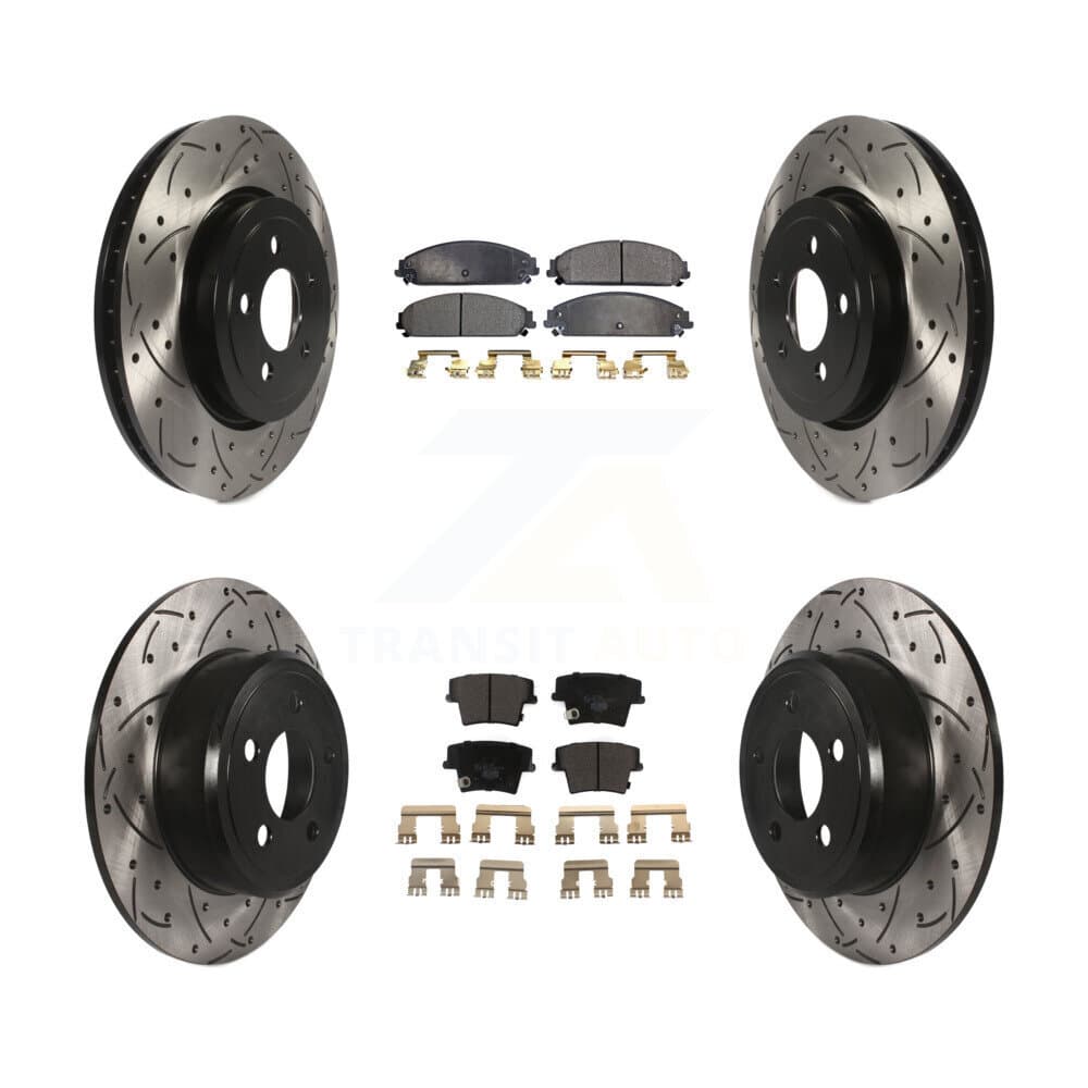 Transit Auto - KDT-100255 - Front and Rear Disc Brake Kits image 1