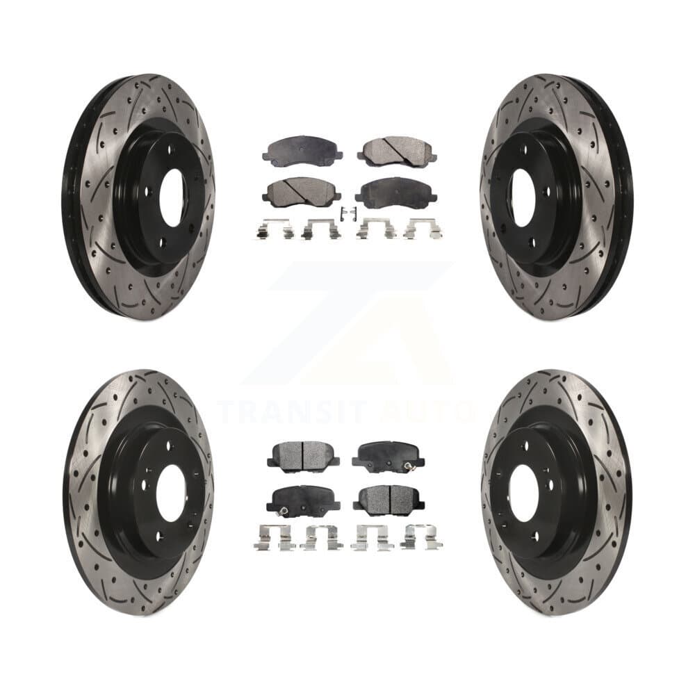 Transit Auto - KDT-100264 - Front and Rear Disc Brake Kits image 1