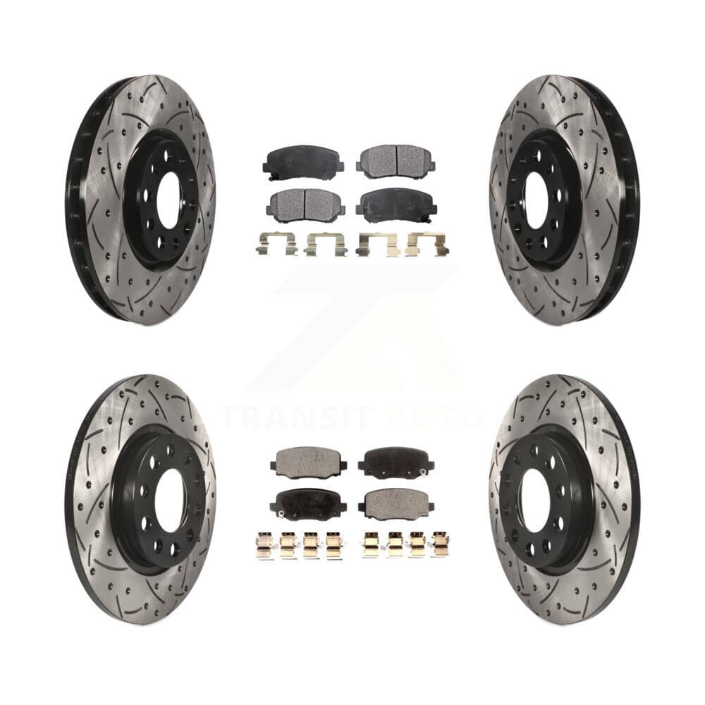 Transit Auto - KDT-100272 - Front and Rear Disc Brake Kits image 1