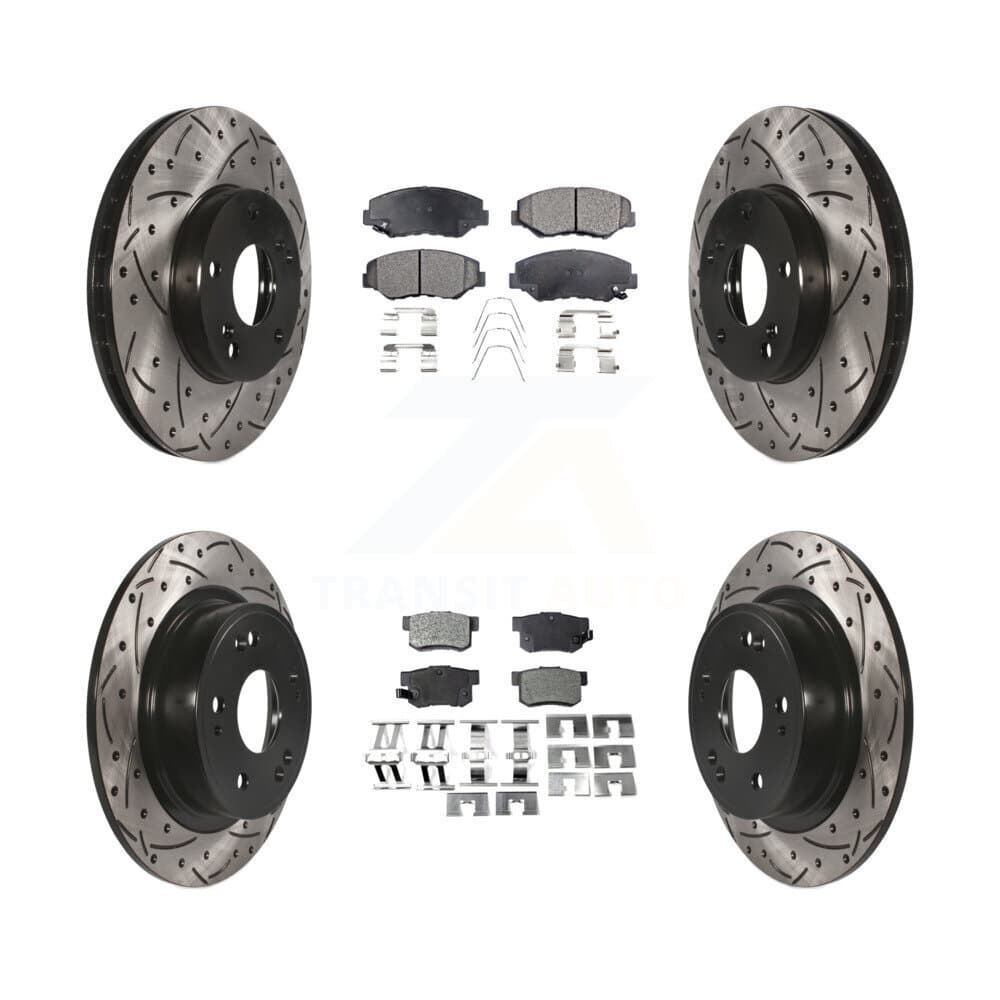 Transit Auto - KDT-100281 - Front and Rear Disc Brake Kits image 1