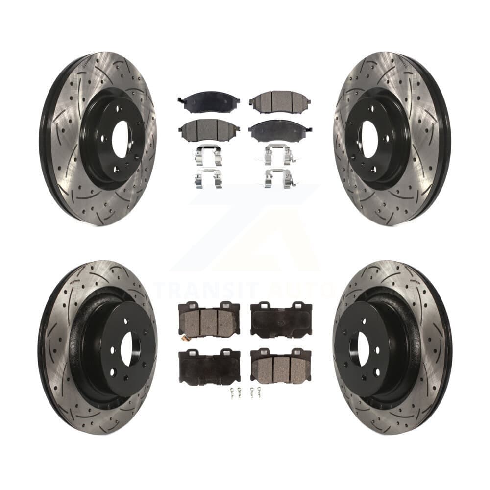 Transit Auto - KDT-100286 - Front and Rear Disc Brake Kits image 1