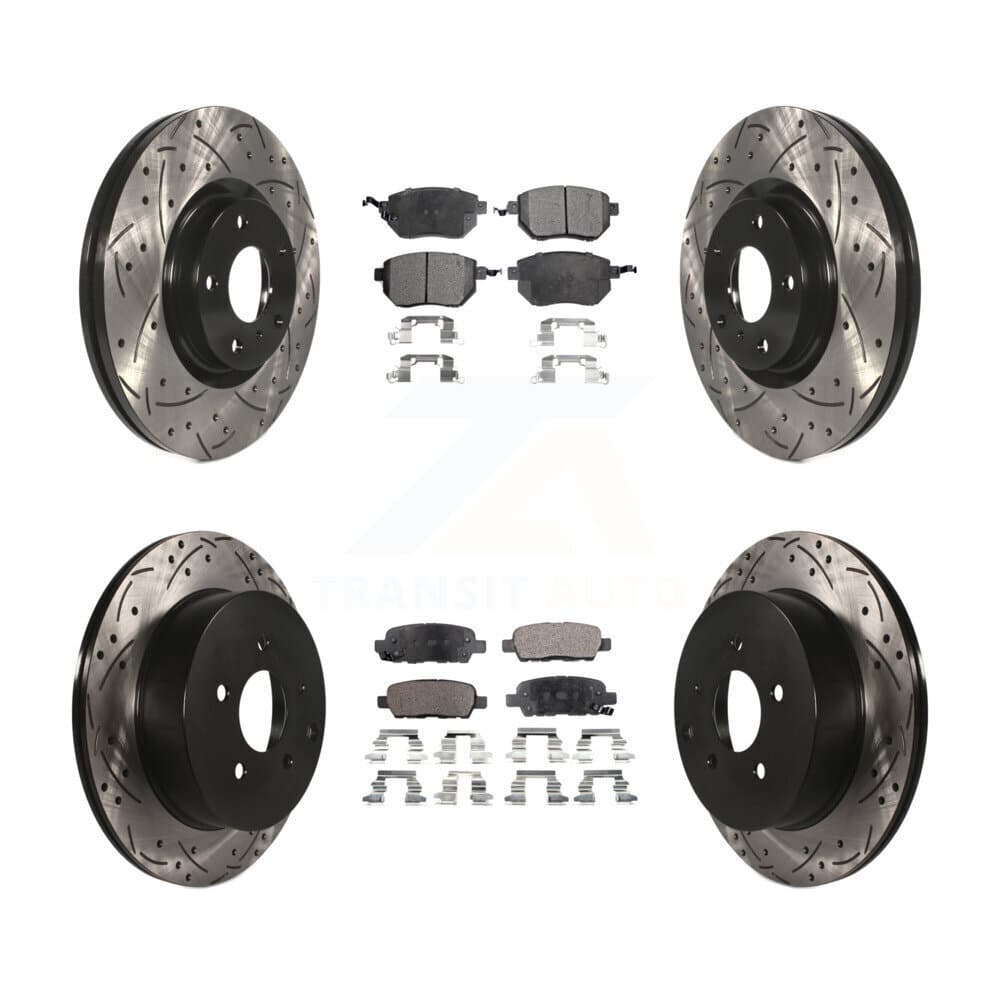 Transit Auto - KDT-100288 - Front and Rear Disc Brake Kits image 1