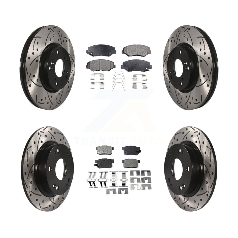 Transit Auto - KDT-100291 - Front and Rear Disc Brake Kits image 1