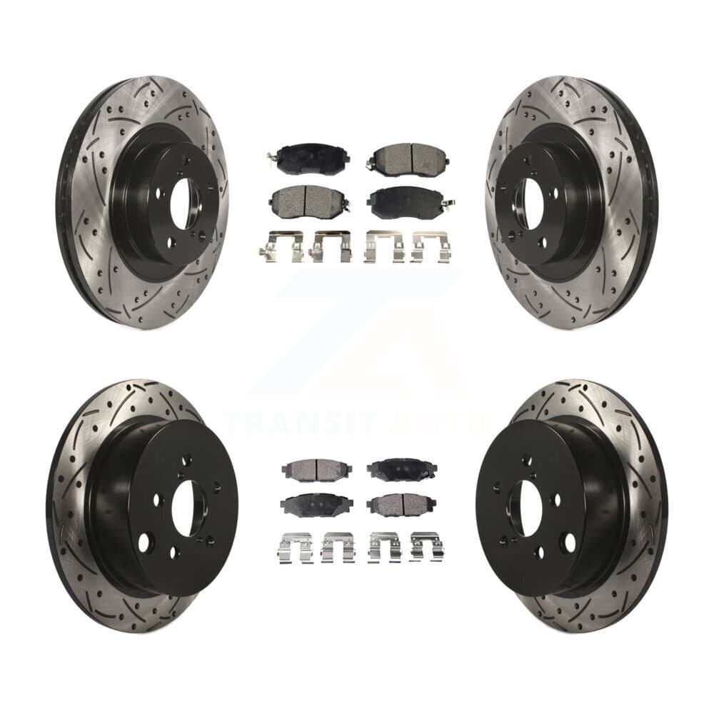 Transit Auto - KDT-100296 - Front and Rear Disc Brake Kits image 1