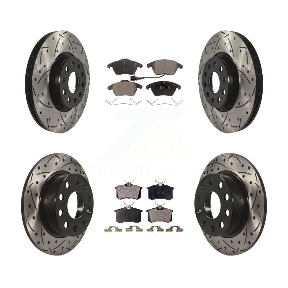 Transit Auto - KDT-100304 - Front and Rear Disc Brake Kits image 1