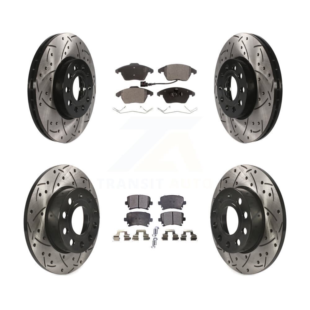 Transit Auto - KDT-100307 - Front and Rear Disc Brake Kits image 1