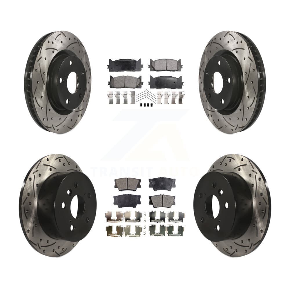 Transit Auto - KDT-100318 - Front and Rear Disc Brake Kits image 1
