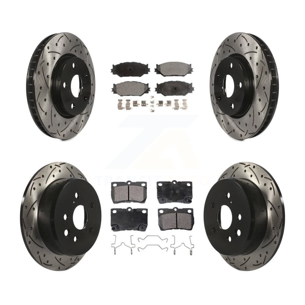 Transit Auto - KDT-100321 - Front and Rear Disc Brake Kits image 1