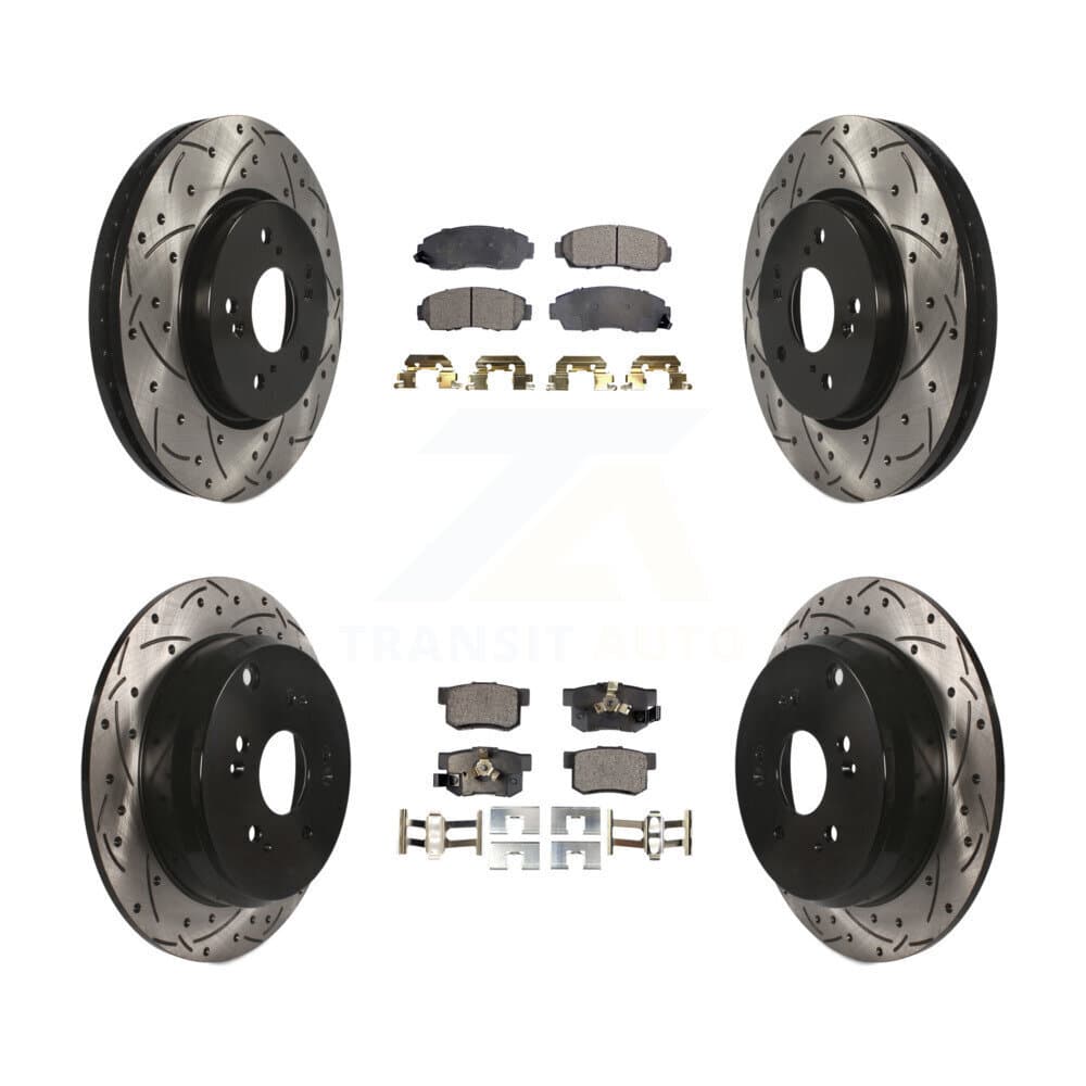 Transit Auto - KDT-100323 - Front and Rear Disc Brake Kits image 1