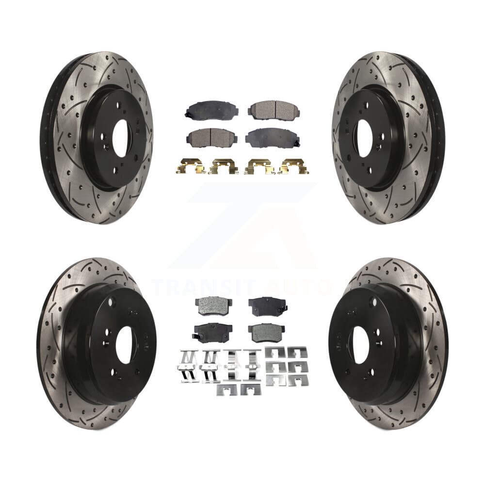 Transit Auto - KDT-100324 - Front and Rear Disc Brake Kits image 1
