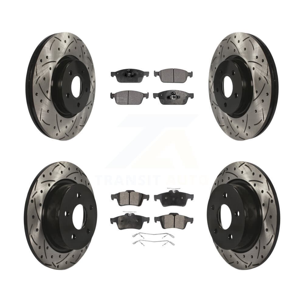 Transit Auto - KDT-100329 - Front and Rear Disc Brake Kits image 1