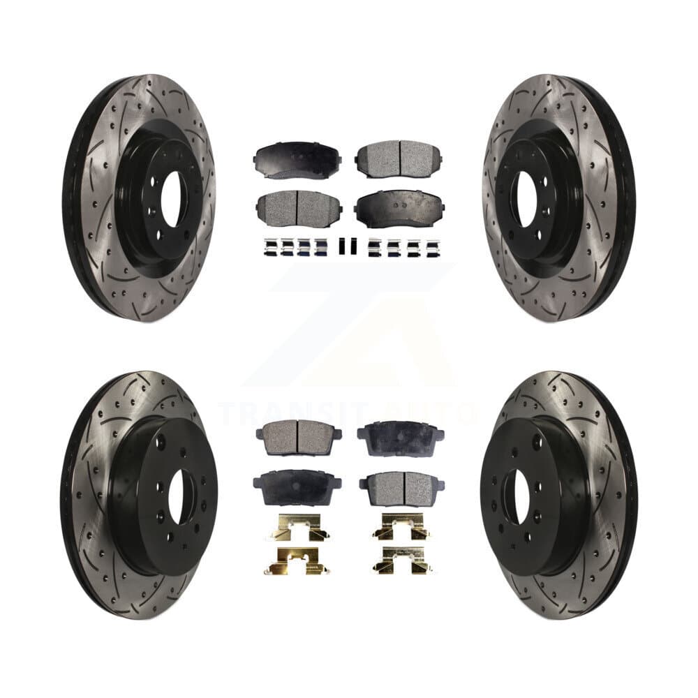 Transit Auto - KDT-100333 - Front and Rear Disc Brake Kits image 1