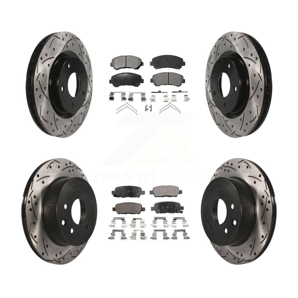 Transit Auto - KDT-100344 - Front and Rear Disc Brake Kits image 1
