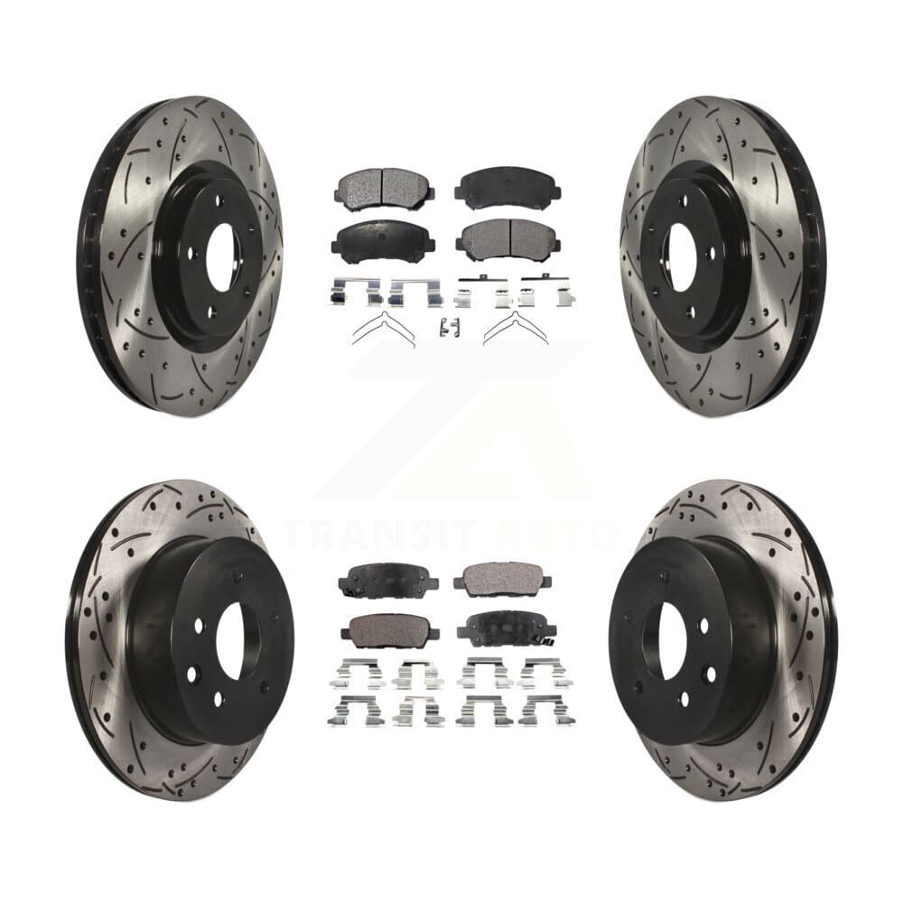 Transit Auto - KDT-100347 - Front and Rear Disc Brake Kits image 1