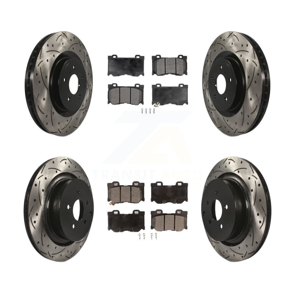 Transit Auto - KDT-100353 - Front and Rear Disc Brake Kits image 1