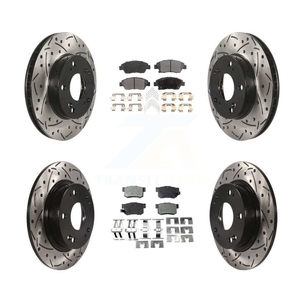 Transit Auto - KDT-100388 - Front and Rear Disc Brake Kits image 1