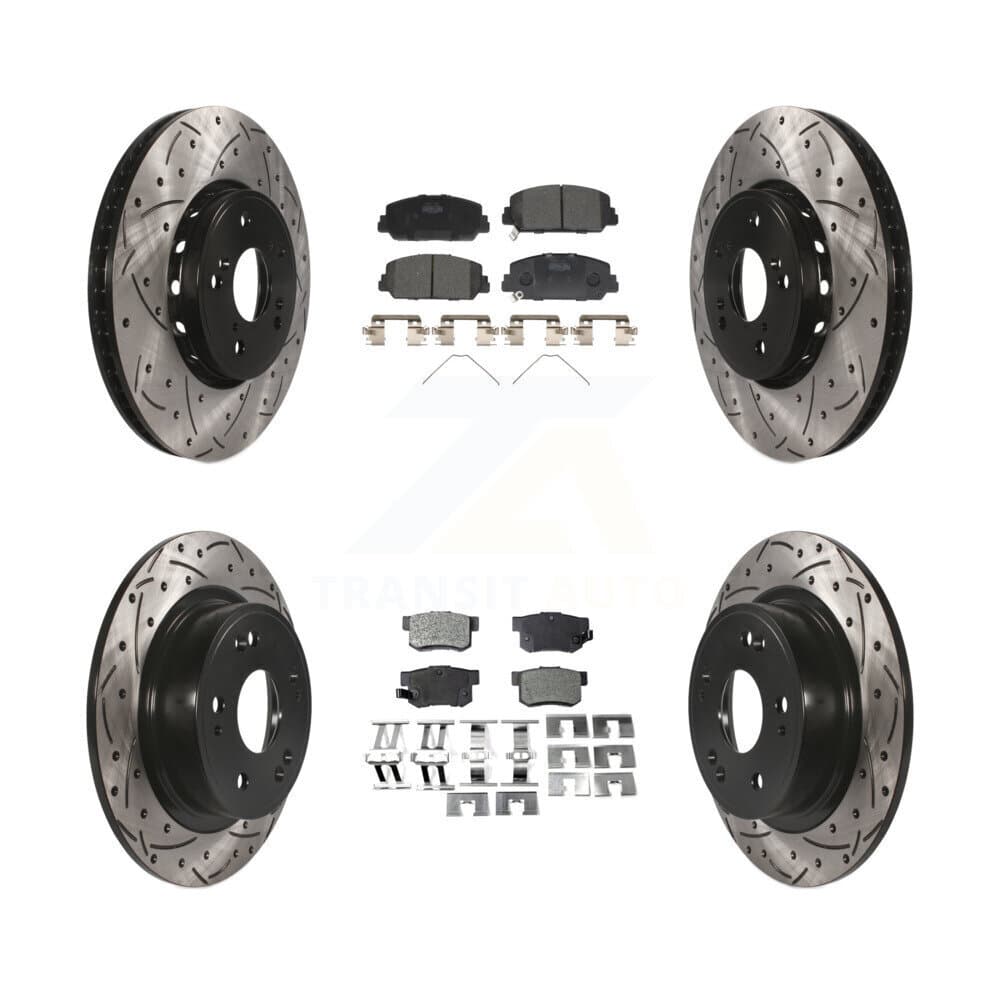Transit Auto - KDT-100394 - Front and Rear Disc Brake Kits image 1