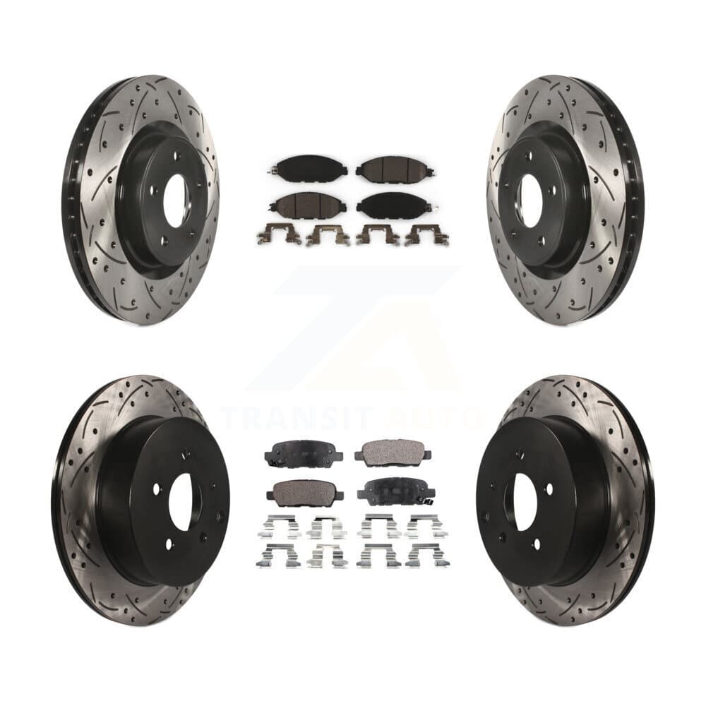 Transit Auto - KDT-100400 - Front and Rear Disc Brake Kits image 1