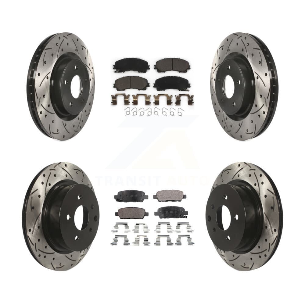 Transit Auto - KDT-100402 - Front and Rear Disc Brake Kits image 1
