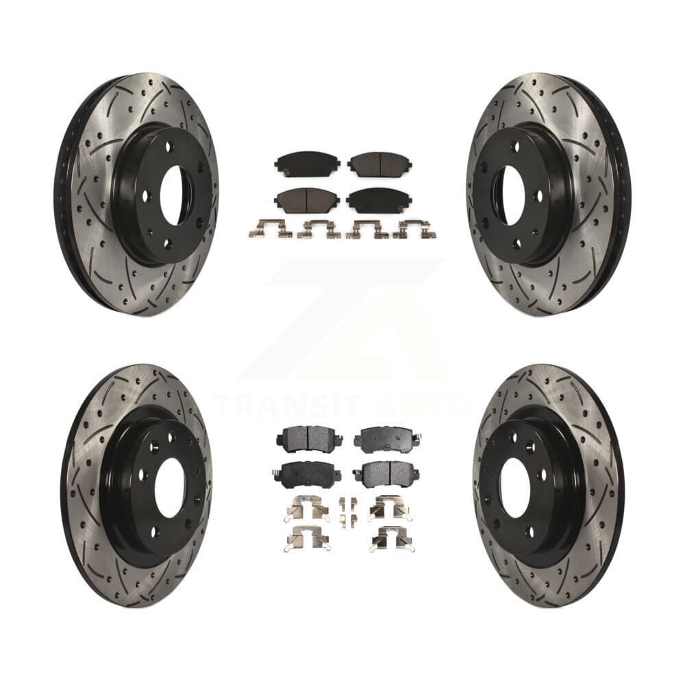 Transit Auto - KDT-100410 - Front and Rear Disc Brake Kits image 1