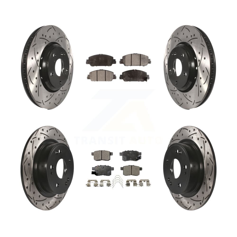 Transit Auto - KDT-100420 - Front and Rear Disc Brake Kits image 1