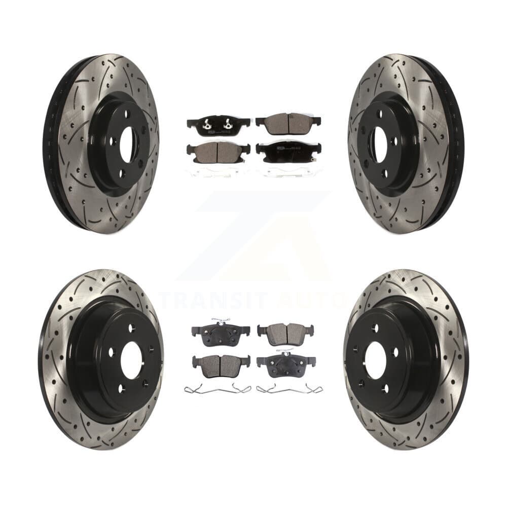 Transit Auto - KDT-100585 - Front and Rear Disc Brake Kits image 1