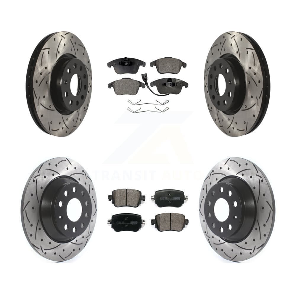 Transit Auto - KDT-100592 - Front and Rear Disc Brake Kits image 1