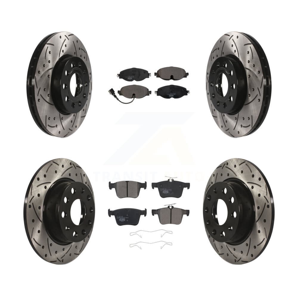 Transit Auto - KDT-100597 - Front and Rear Disc Brake Kits image 1