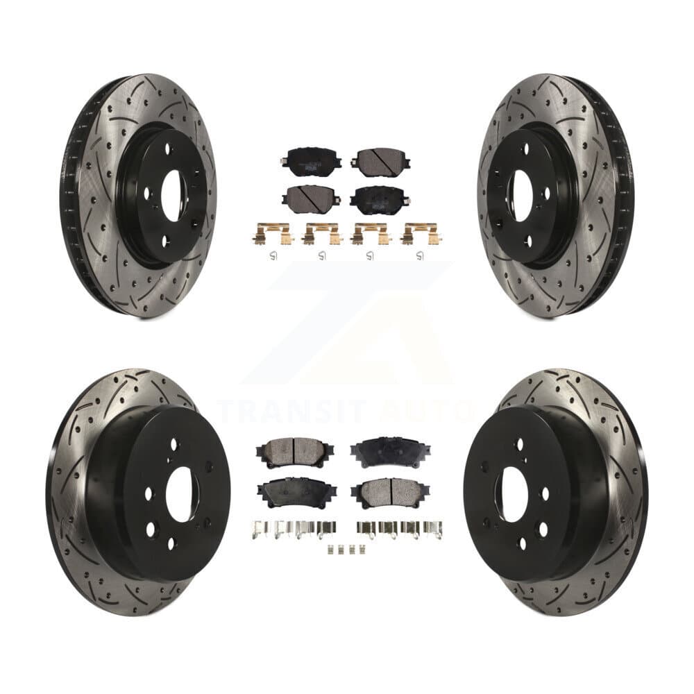 Transit Auto - KDT-100601 - Front and Rear Disc Brake Kits image 1