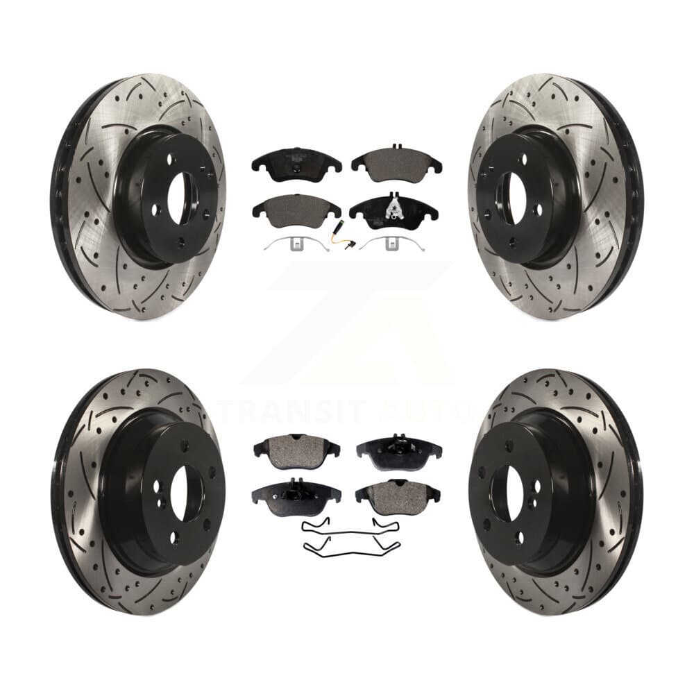 Transit Auto - KDT-100603 - Front and Rear Disc Brake Kits image 1