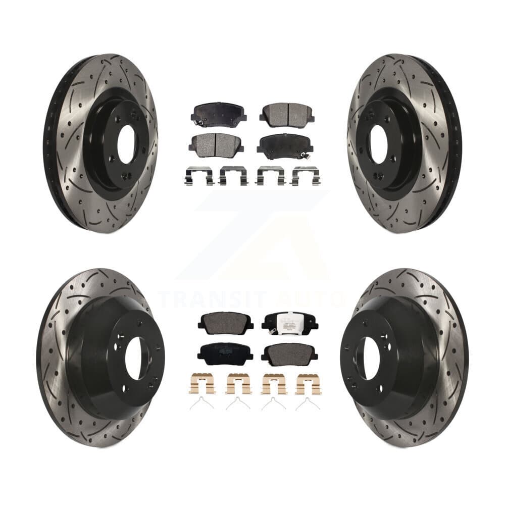 Transit Auto - KDT-100625 - Front and Rear Disc Brake Kits image 1