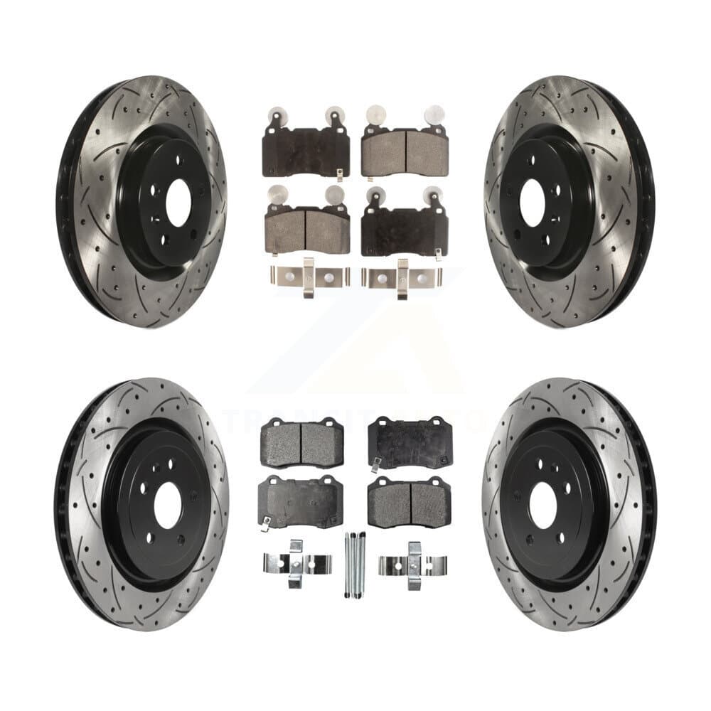 Transit Auto - KDT-100658 - Front and Rear Disc Brake Kits image 1